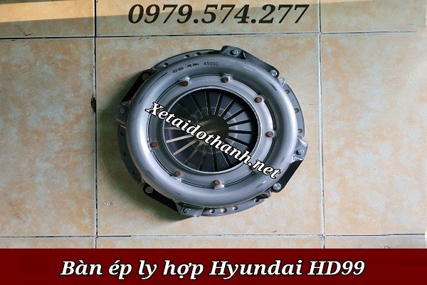 Phụ Tùng Hyundai: Mâm ép HD65 HD72 HD99 HD120SL Chính Hãng 1