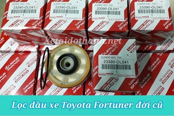 Lọc dầu xe Toyota Fortuner 1