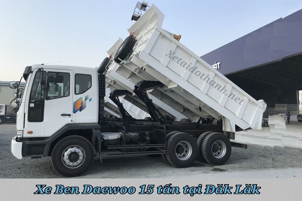 XE BEN 15 TẤN 3 CHÂN DAEWOO TẠI ĐĂK LĂK  - VAY CAO 80% XE 1 XE BEN 15 TẤN 3 CHÂN DAEWOO TẠI ĐĂK LĂK  - VAY CAO 80% XE 1