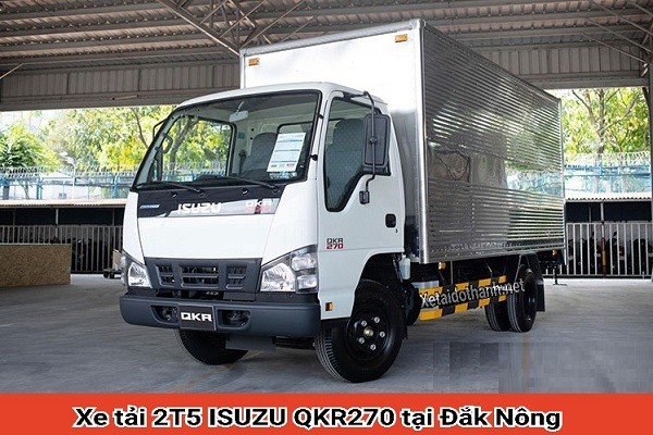 Xe tải ISUZU QKR270 TẠI ĐẮK NÔNG - 2T5 - VAY 80% XE 1 Xe tải ISUZU QKR270 TẠI ĐẮK NÔNG - 2T5 - VAY 80% XE 1