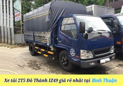 Xe tải Đô Thành IZ49 tại Bình Thuận - 2 tấn - Động cơ ISUSU - Hổ trợ vay 90% xe