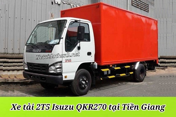 Xe tải ISUZU QKR270 TẠI TIỀN GIANG - 2T5 - VAY 80% XE 1