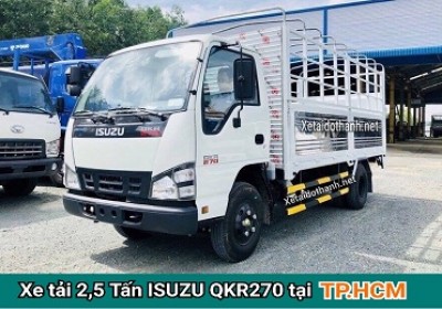 Xe tải ISUZU QKR270 TẠI TP. HCM - 2T5 - VAY 80% XE