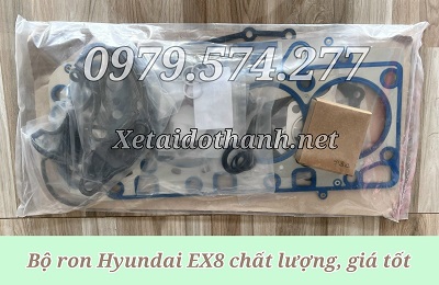Bộ Ron Gioăng Đại Tu Xe Tải Hyundai EX8 Ron Quy Lát EX8 GT, Gioăng Mặt Máy EX8 GTL