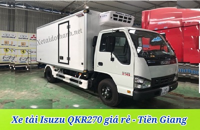 Xe tải ISUZU QKR270 TẠI TIỀN GIANG - 2T5 - VAY 80% XE